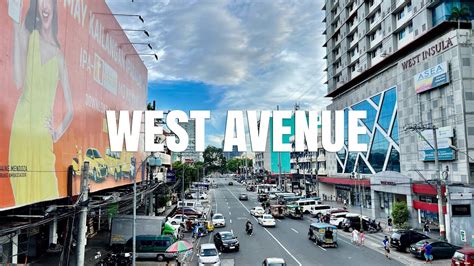 west avenue quezon city map